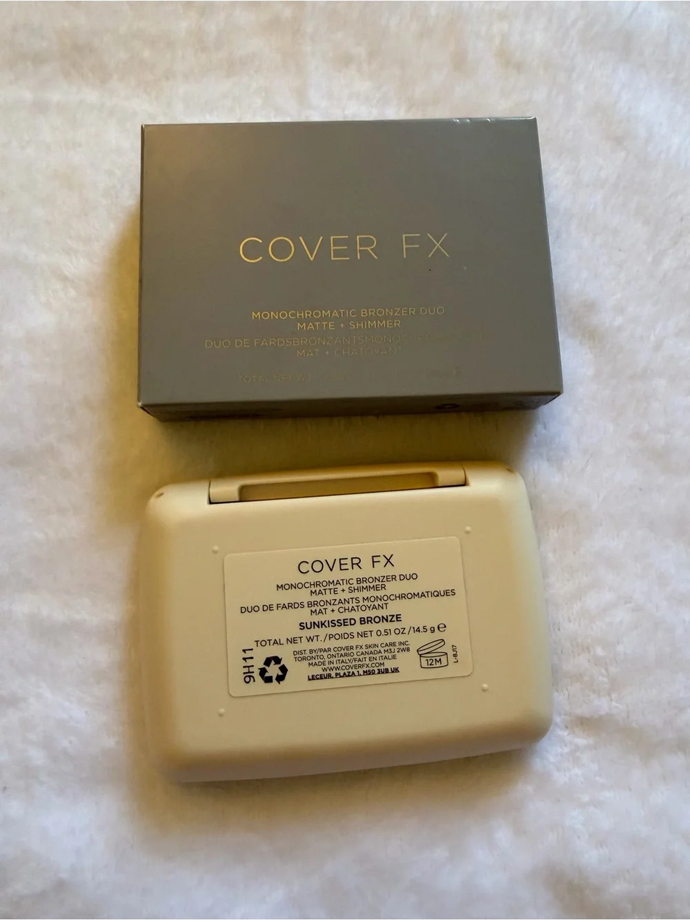 Cover FX blush duo in Sun-kissed Bronze